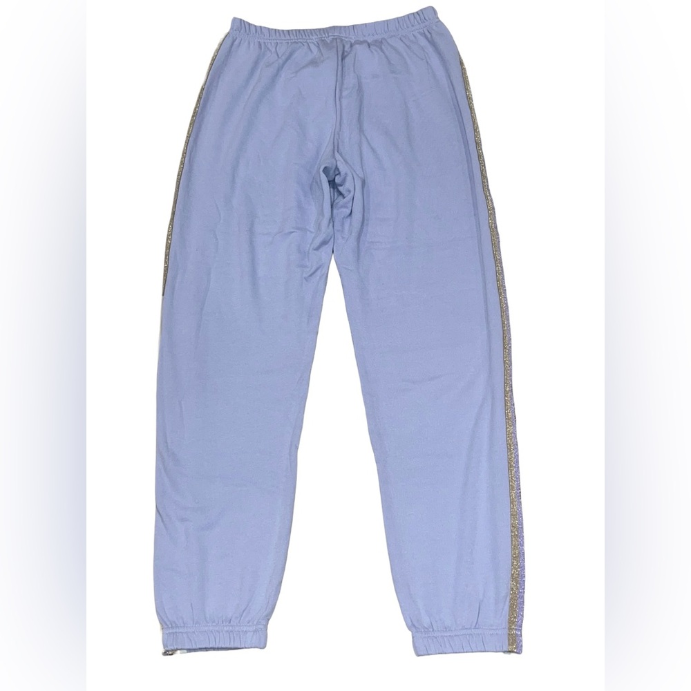 Spiritual Gangster Perfect Vintage Sweatpants, Purple w Multicolor Stripes Small - Picture 3 of 13